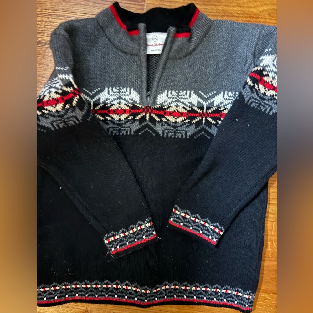 Very warm toddler boy sweater